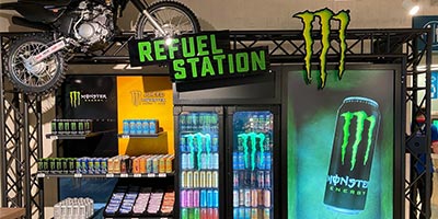 Monster Energy interactive experience